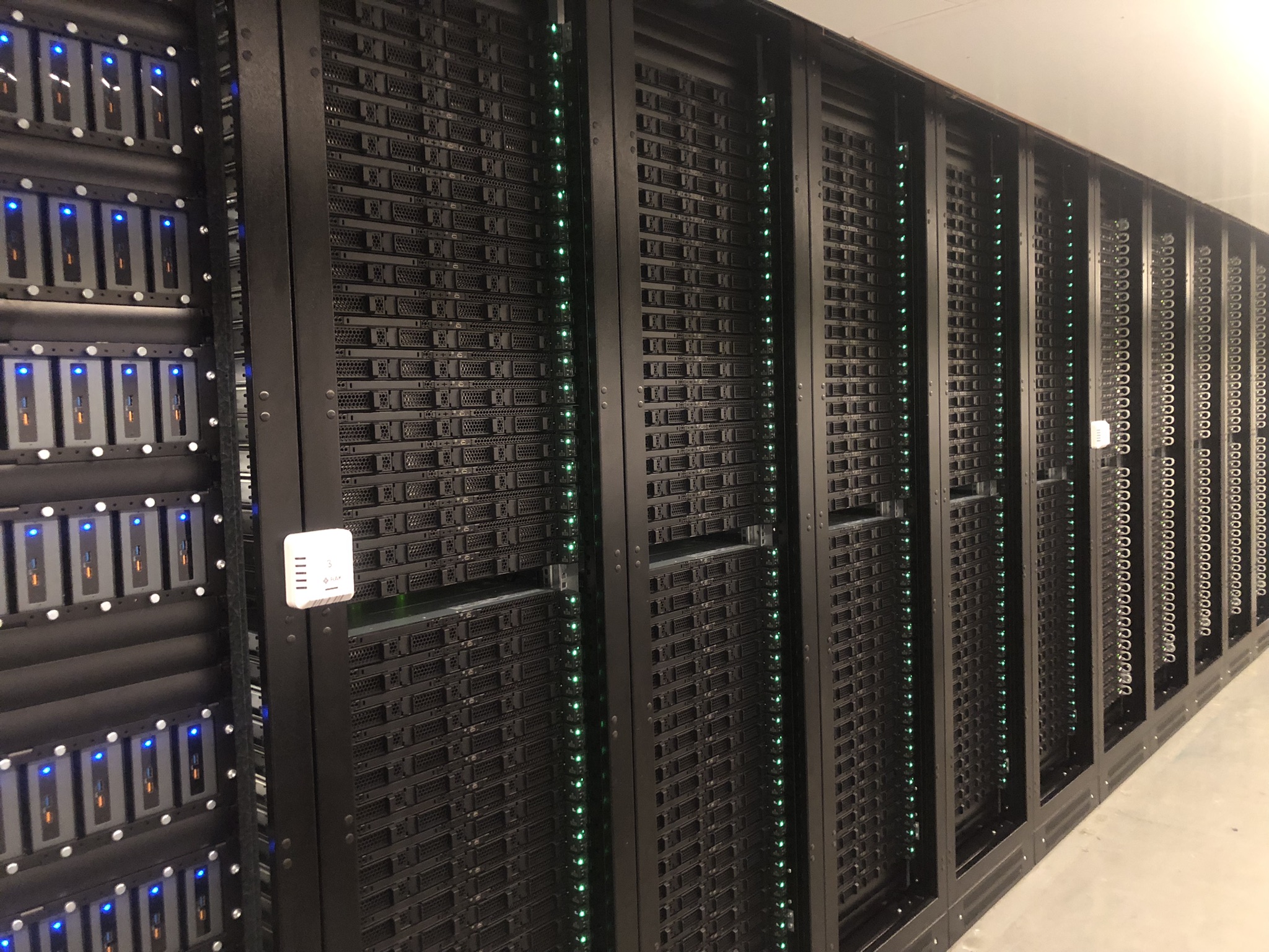 Racks of servers