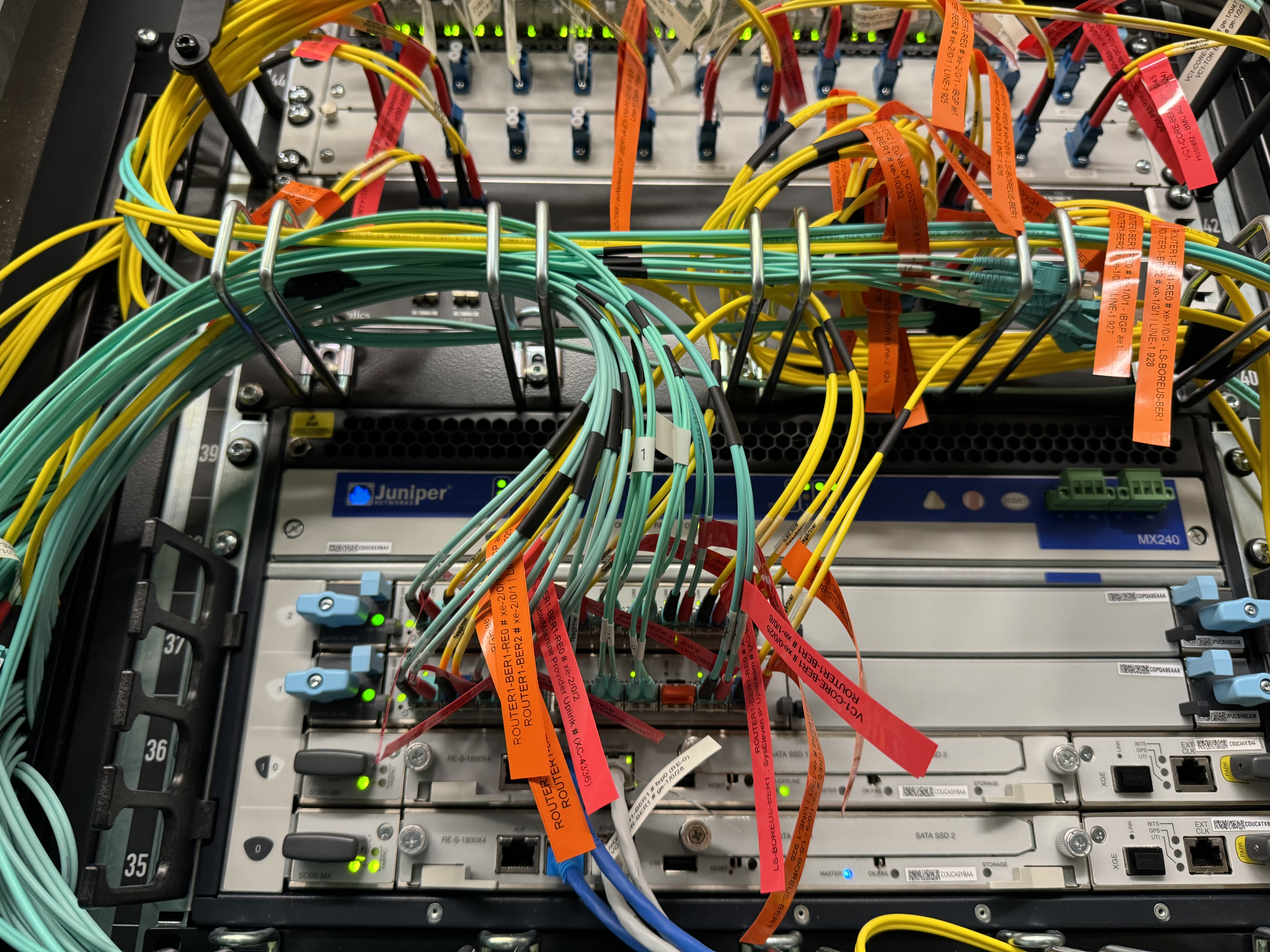 Routers and cables